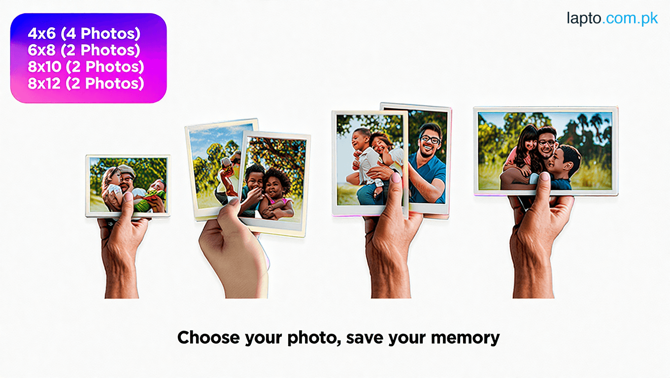 Personalized & Customized Photos – HD Prints (4x6, 6x8, 8x10, 8x12) | For Birthday & Cake Photos, Weddings, Anniversaries, Baby Footprints, Nikkah Thumbprints, Graduation, School/College, Islamic Gifts, Apology, Memorials & Add Missing Loved Ones