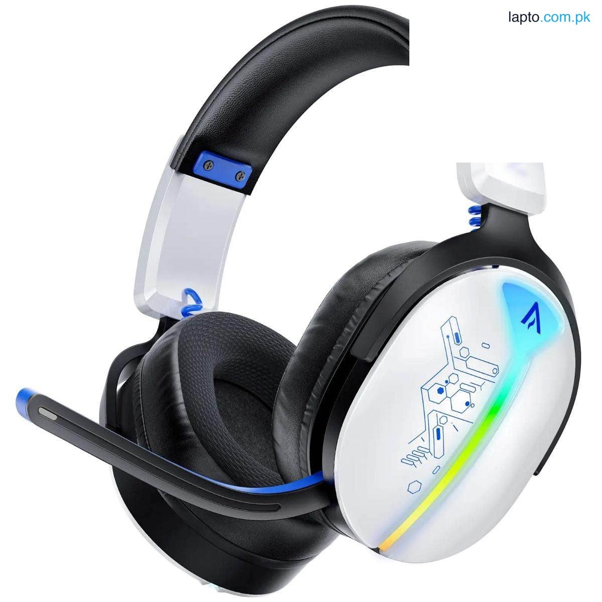 Bahuun G6000 Wireless Bluetooth Noise Cancelling Gaming Headphones - Over the Ear Stereo Gaming Headset Headphone with Microphone - 40 Hours Long Battery - Premium Design - Wired & Wireless HIFI Bass Stereo Earphone Headband with Mic -