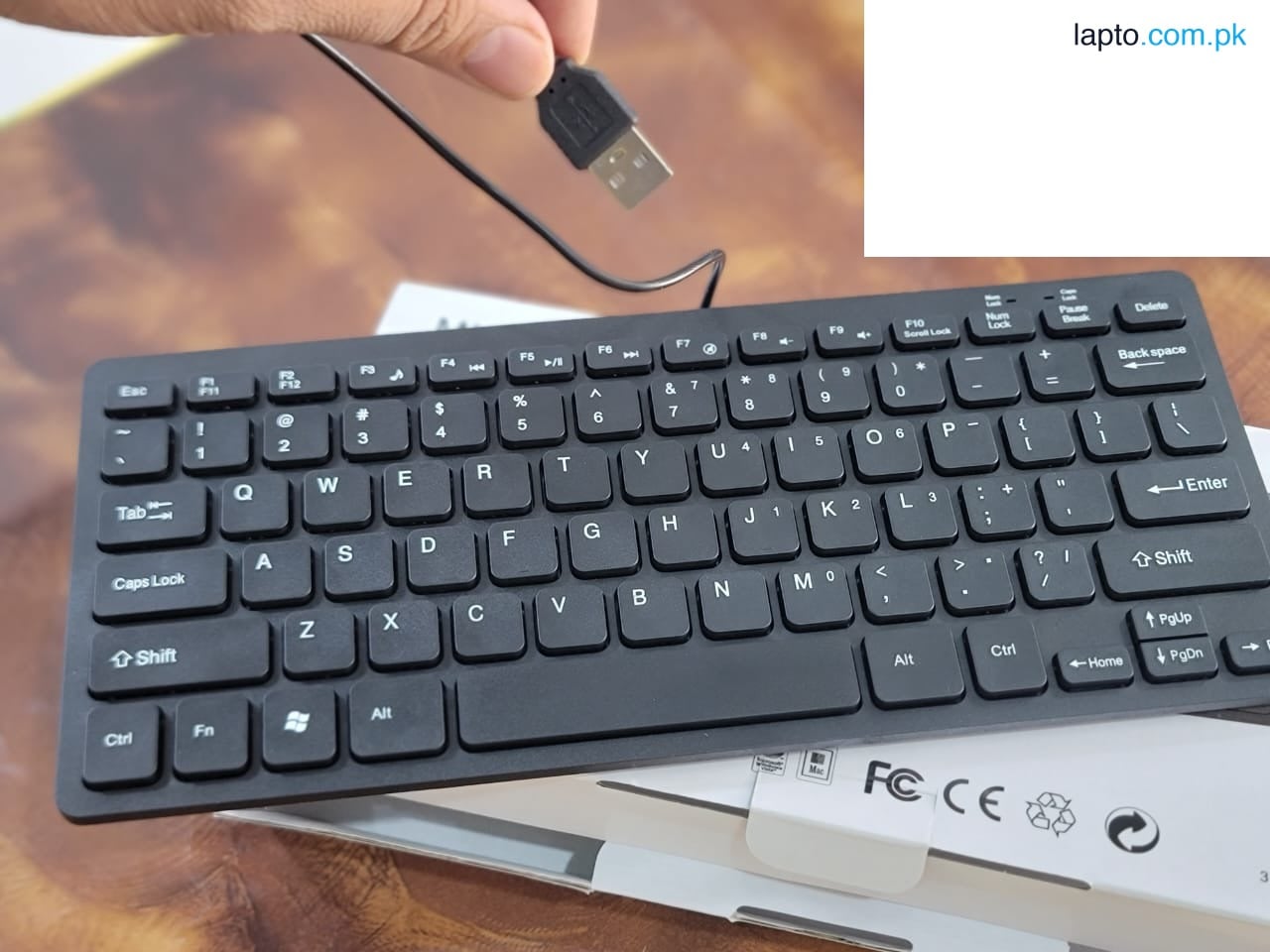 Mini Wired Keyboard for PC, Laptop & Mobile – 80 Keys Compact Keyboard with Decent Design & Easy to Carry