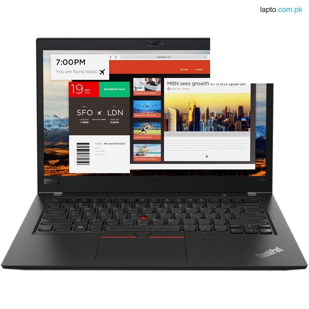 Daraz Like New Laptops - Lenovo Thinkpad T480 - Core i5 8th Generation - 8GB DDR4 - 256GB SSD - 14inch Screen - FREE LAPTOP BAG