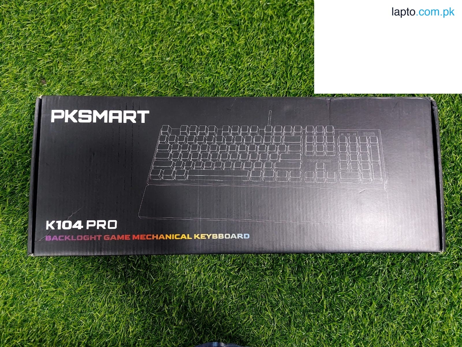 K104 PRO Wired Mechanical Gaming Keyboard With RGB Lights - Black