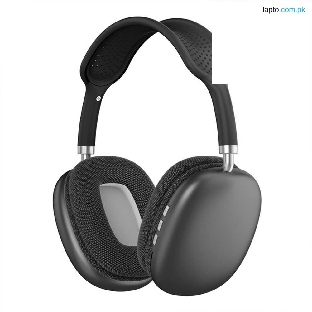 GRABOK P9 Wireless Bluetooth Headphones with Mic – Hi-Fi Sound, Noise Cancelling, Foldable Over-Ear Headset