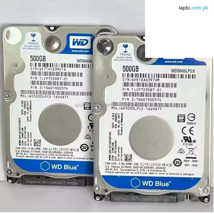 500 GB Laptop Hard Drive Disk 2.5″ HDD for internal and External Use branded harddisk pulled