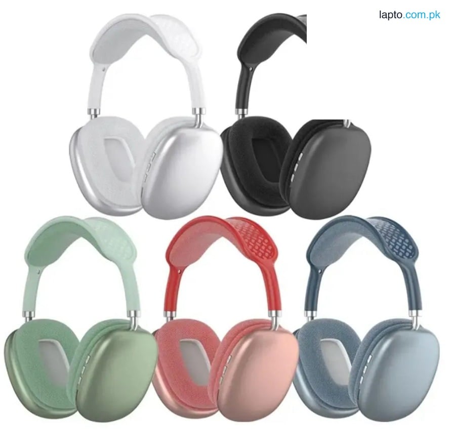 P9 Wireless Bluetooth Headphones with Mic – Foldable Over-Ear, Hi-Fi Sound, Noise Cancelling – Best for Music, Gaming, Calls – Long Battery – Compatible with Android, iPhone