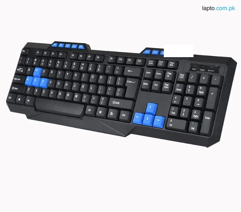 USB wired slim keyboard for Gaming-Black
