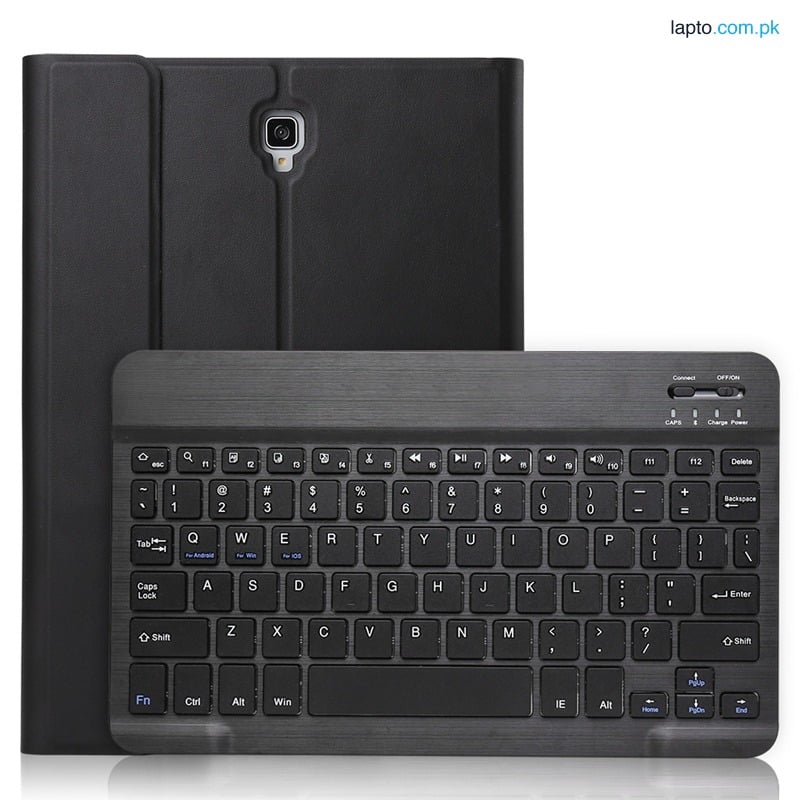 Keyboard Case For Samsung Galaxy Tab S4 10.5 2018 Model Sm-T830/T835/T837, Slim Shell Lightweight Stand Cover With Detachable Wireless Bluetooth Keyboard, Black