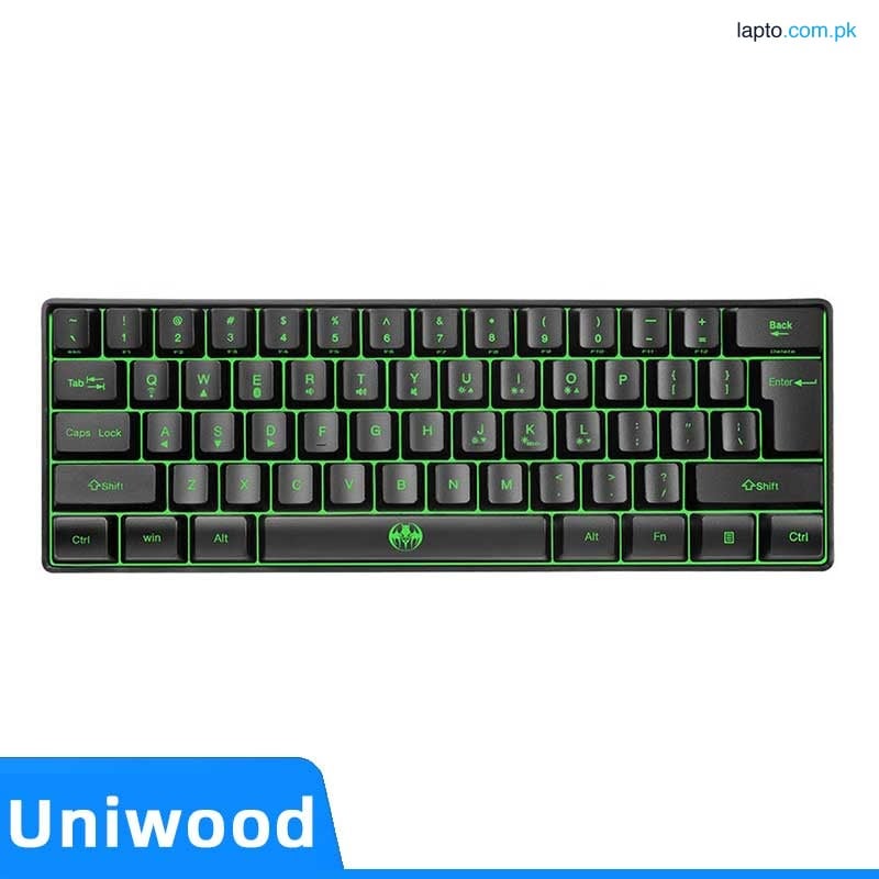 61 Keys Keyboards RGB Backlit Gamer Mechanical Keyboards 2.4G Wireless Keyboards for Desktop Tablet Laptop