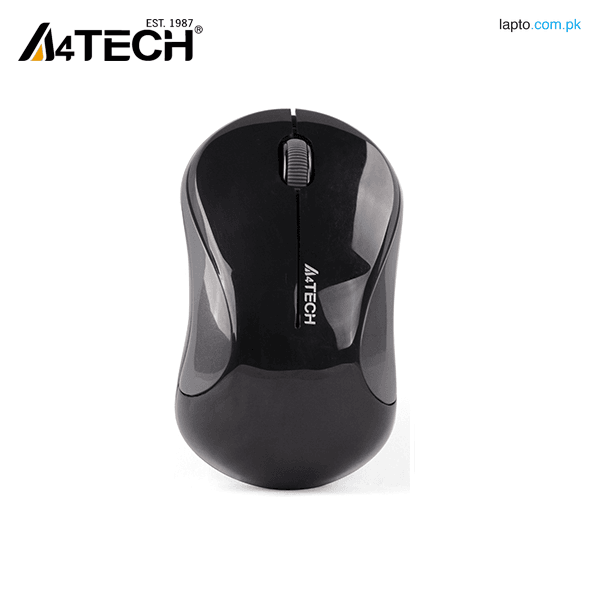 A4Tech G3-270NS- Wireless Mouse - Silent Clicks - 2.4G Wireless - 1200 DPI - For PC/Laptop - Grey