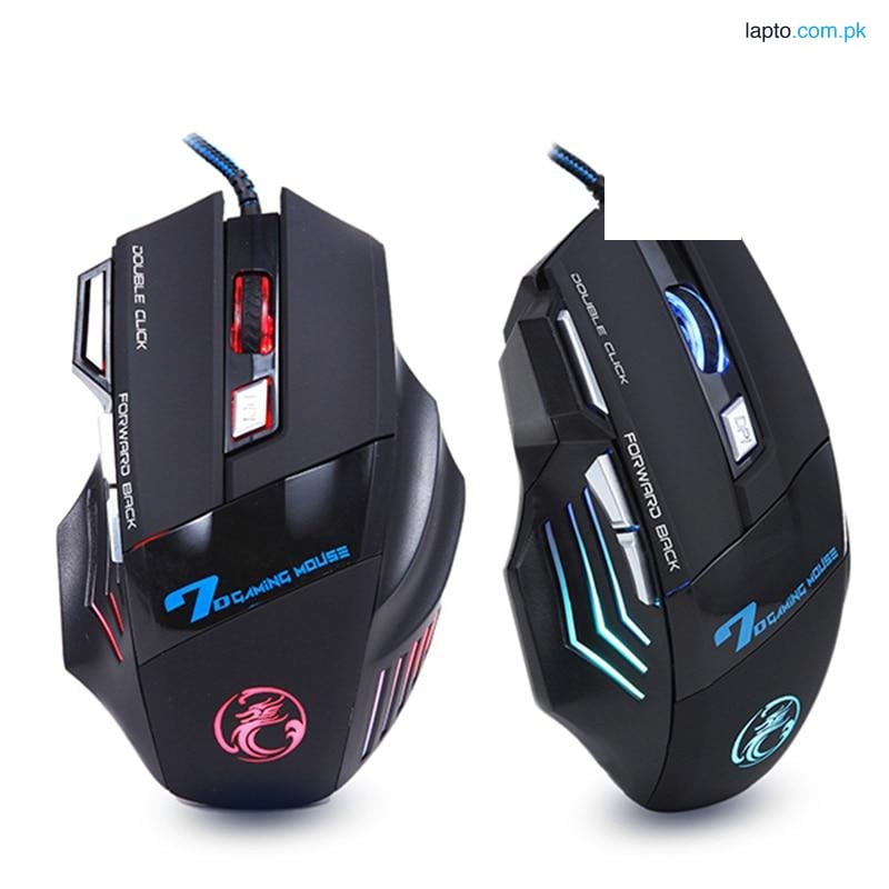 Wired Gaming Mouse 7 Button LED USB Mouse Gamer Mice X7 Mouse with Backlight