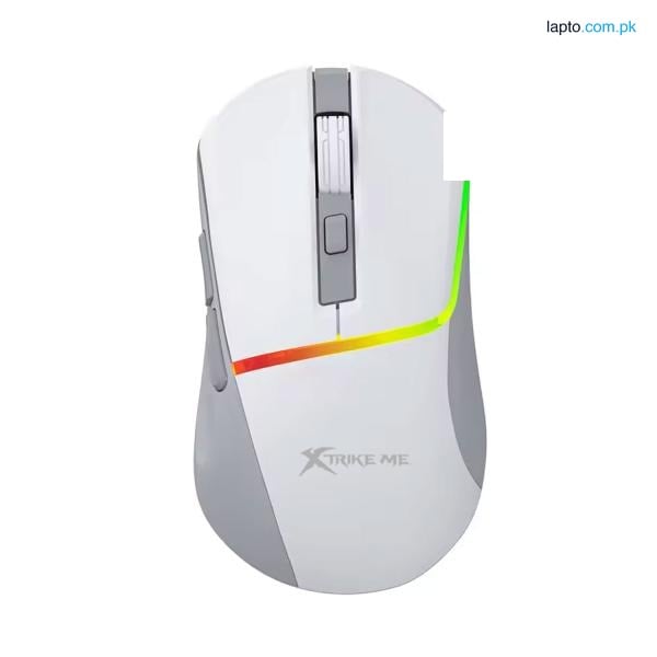 Xtrike Me GM-322 Wired Gaming Mouse 7200 DPI RGB Backlight Ergonomic Design White