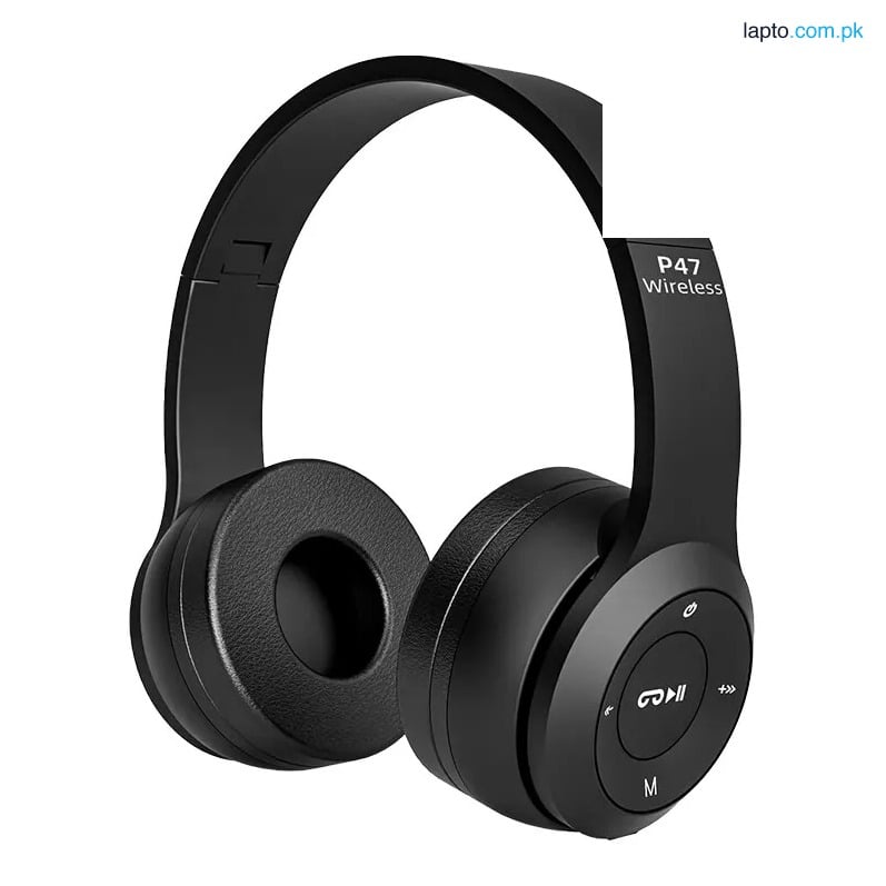 Original P47 Wireless Bluetooth Earbuds – Compact Handfree Headset with Mic for All Smartphones – Clear Sound & Long Battery Life