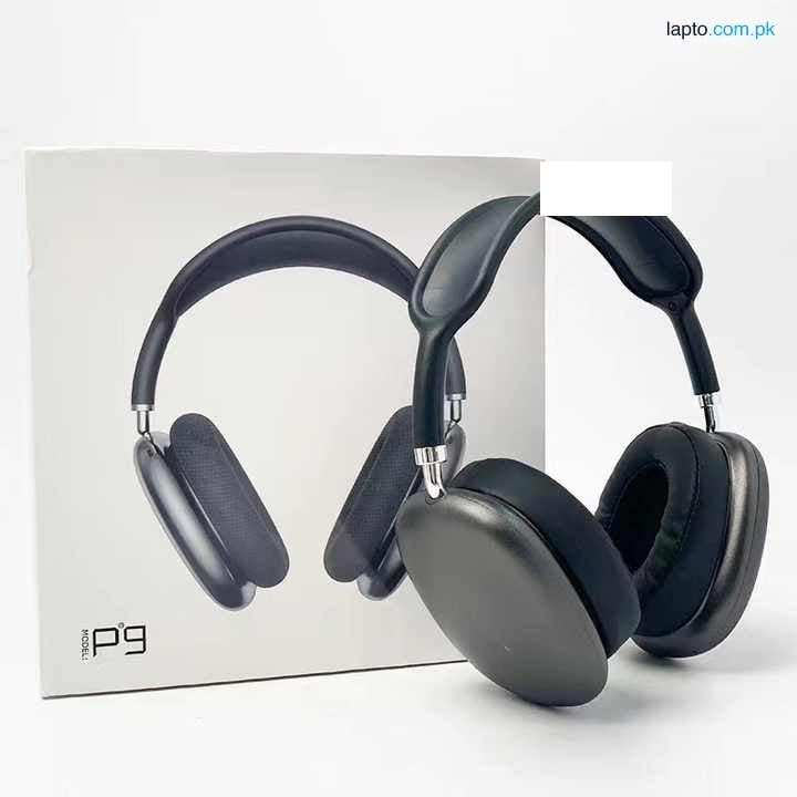 P9 Wireless Bluetooth Headphones With Mic Headsets Stereo Sound Earphones Sports Gaming Headphones Supports TF Zayraz Headphones