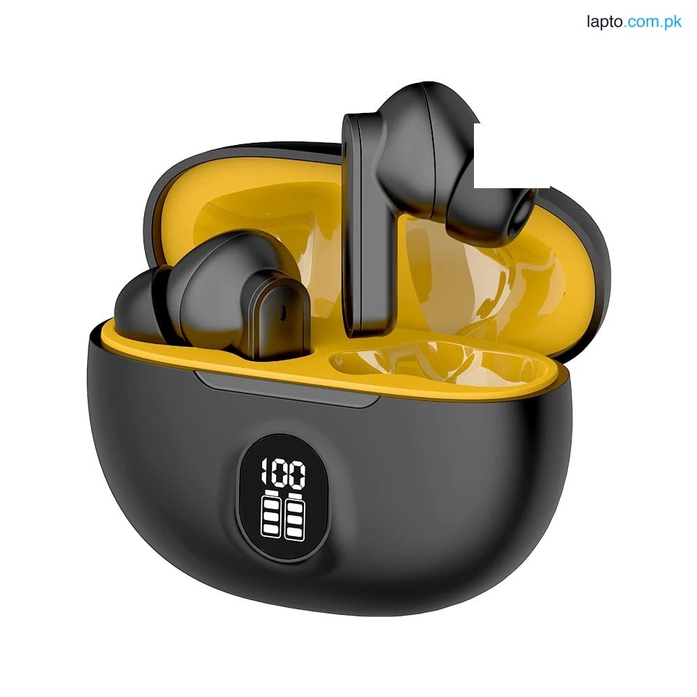 Stereo black Wireless Earbuds 9D Sound with Touch Control - High-Quality In-Ear Headphones for Iphone & Android, True Stereo Audio, High-Definition Microphone, Ideal for Gaming And Calls, Gaming Headset | Touch Control Headphones