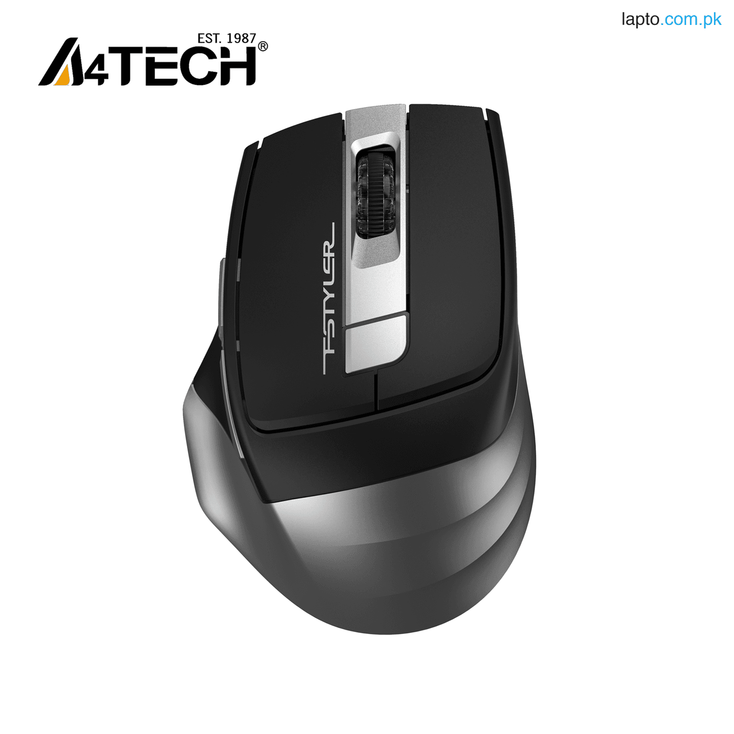 A4Tech FB35CS - Bluetooth + 2.4G Wireless - Rechargeable Type C - Silent Clicks - 2400 DPI - Connects 3 Devices - For PC/Laptop/Tablet/Smart TV