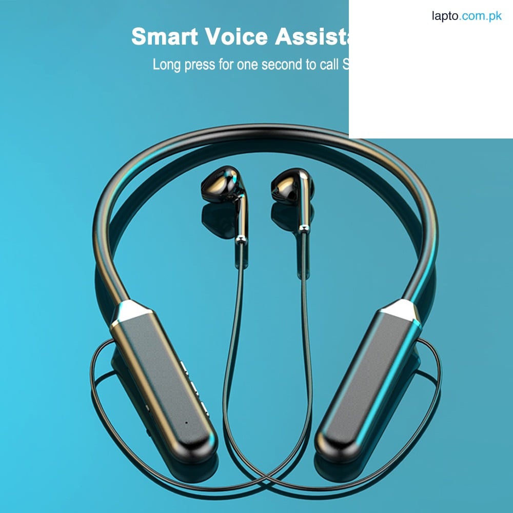 Magnetic Neckband Headphones Wireless Bluetooth 5.2 Earphones LED Display Headset Sport Noise Cancel Earbuds with Mic