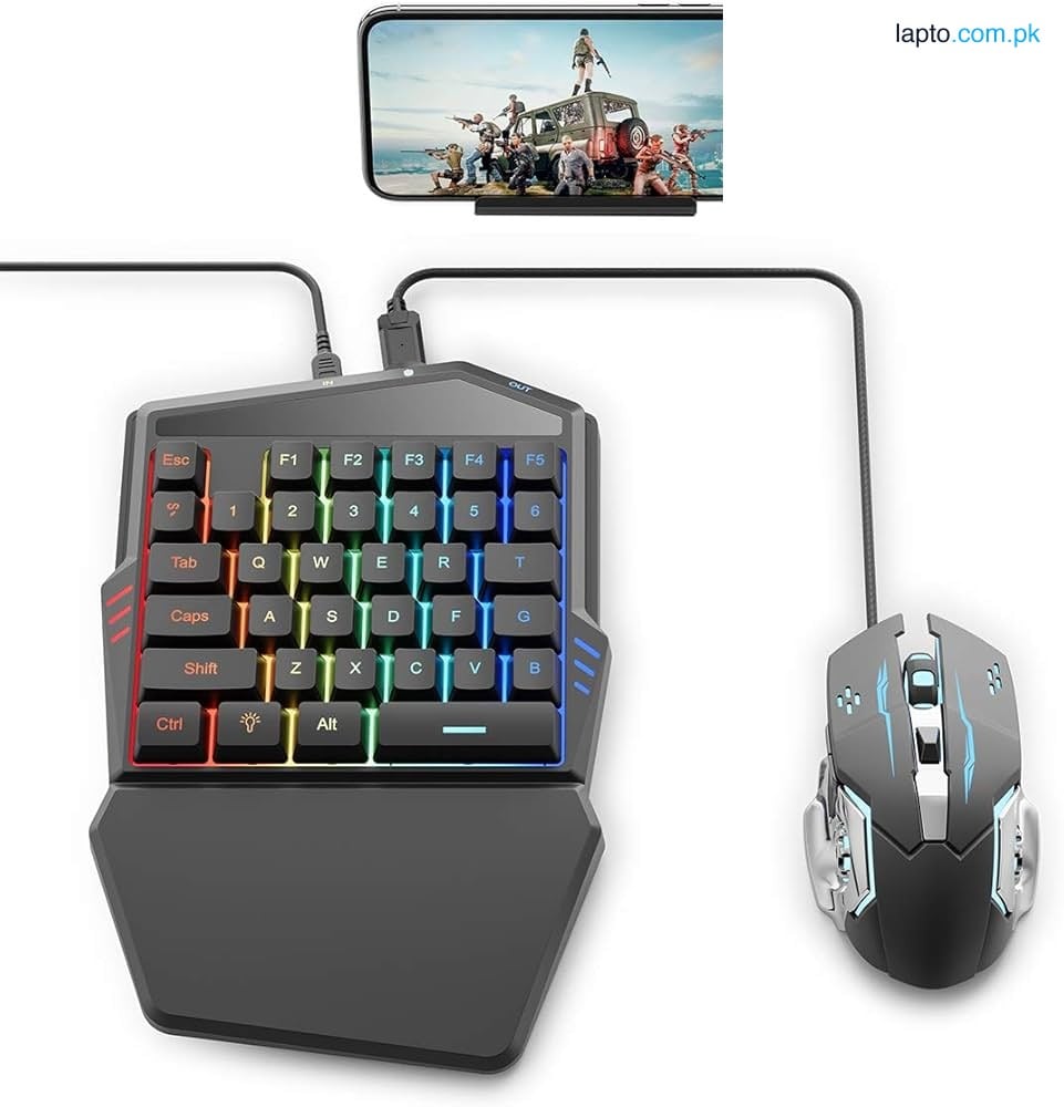 4 in 1 Mobile Gaming Combo Pack Bundle for PUBG & Free Fire