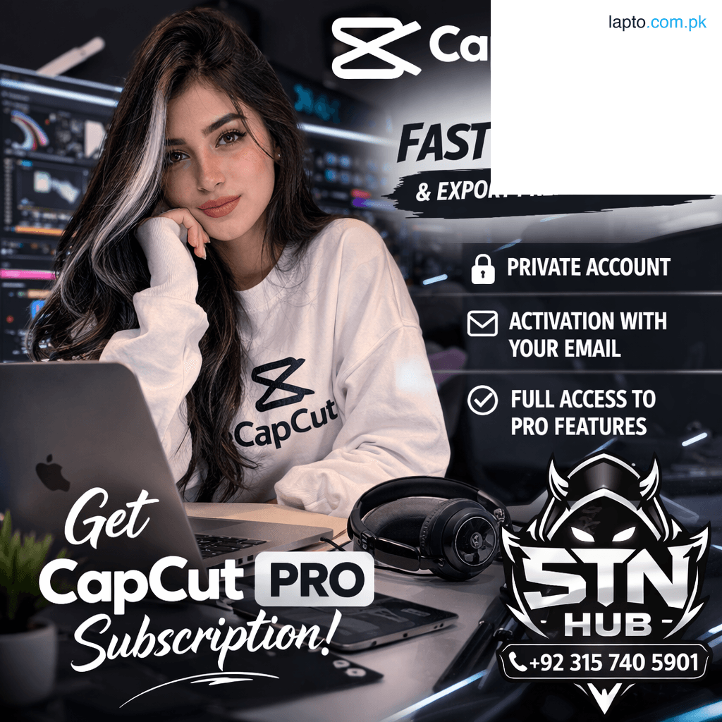 CapCut Pro Account | CapCut Pro Subscription | ( Contact Before Ordering)