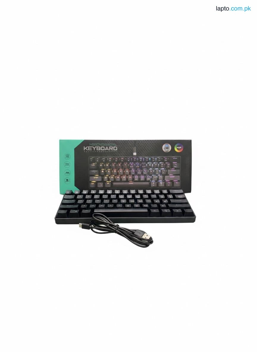 GAMING MECHANICAL RGB LIGHT 61 KEY KEYBOARD