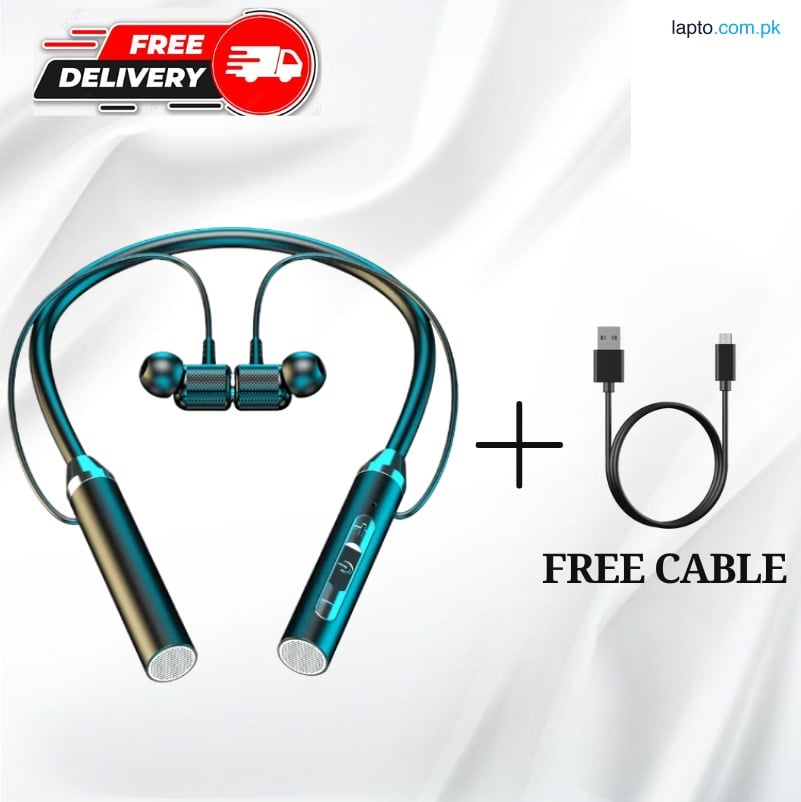 Super Sound Neckband_Best Sports Neckband_water Resistance_ HEO5 Neckbands_Lenovo Neckband_ Long Lasting battery timing_Hifi Stereo Sounds quality with Heavy Bass_ Neckband Headset