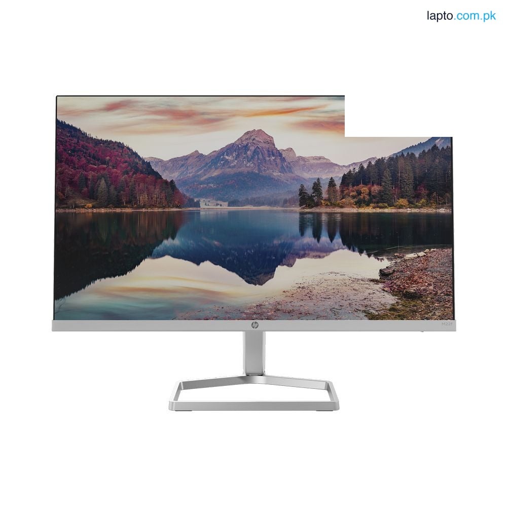 Daraz Like New - HP 22 Inch Border Less Led Monitor Full HD Resolution with Free Power Code