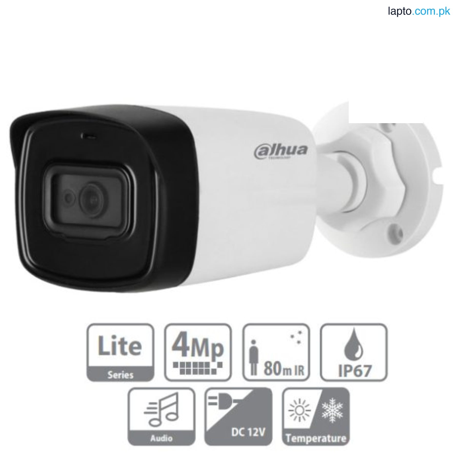 original Dahua HDCVI HD Outdoor Bullet CCTV Camera 20 m| Infrared Night Vision | Weatherproof Waterproof Design | Easy Installation | Home & Outdoor Security Camera