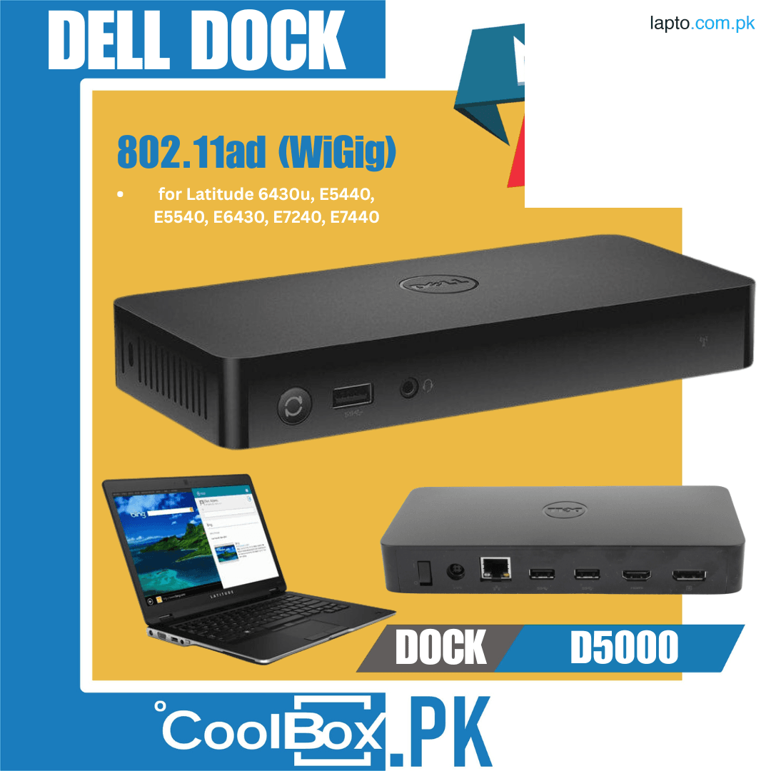 Dell Wireless Dock D5000 (BRANDED USED)