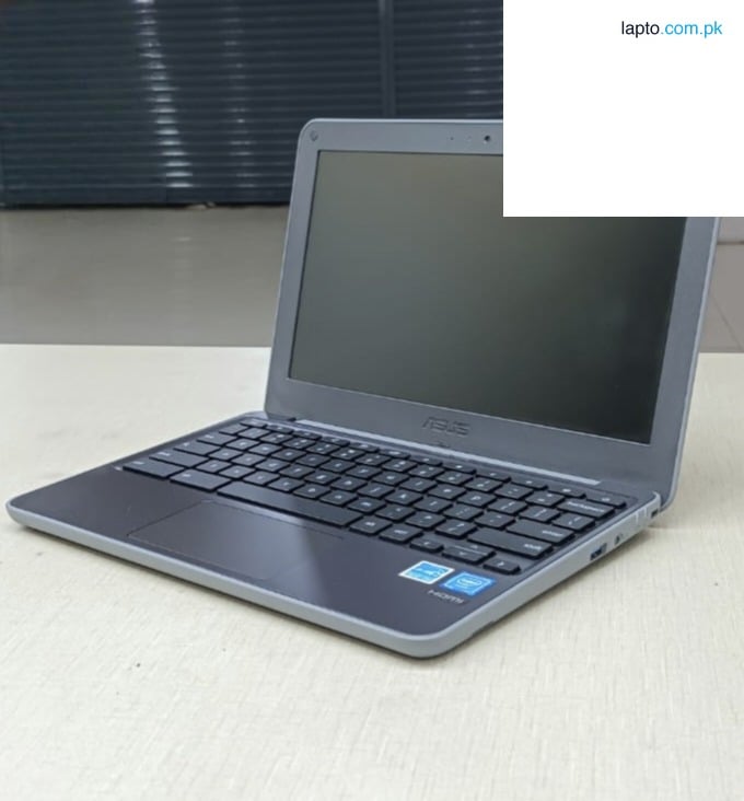 Asus | C202 | 16GB Storage | 4GB RAM | 11.6″ Display | Intel Celeron N3060 | Windows 10 | Web Cam | Chromebook