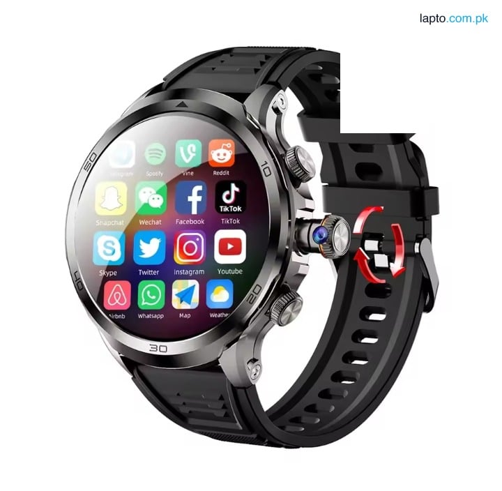 Special Edition [4G LTE SIM] H19 Ultra Android 3GB+32GB Play Store GPS WiFi Bluetooth Health Monitoring Phone Call Smart Android Watch