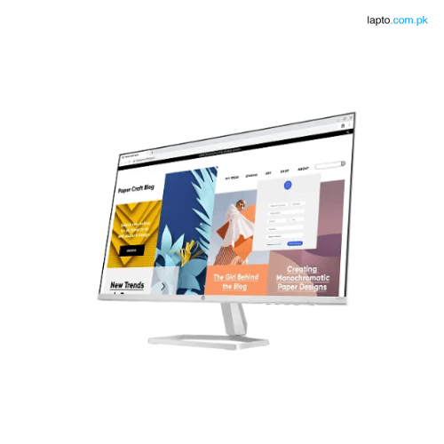 Daraz Like New - HP 27 Inch Border Less Led Monitor Full HD Resolution with Free Power Code