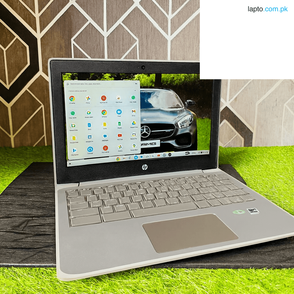 HP Chromebook G8 - 4GB DDR4 RAM - 32GB SSD - Play Store Supported - Intel Celeron N4020 - Fast Boot & Durable Design