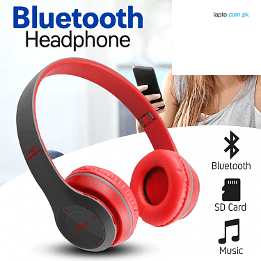 P47 Wireless Bluetooth Headphones | Extra Bass | Noise Cancelling | Long Battery Life | Powerful Bass | Foldable | Best for Music & Calling | Deep Bass | Comfortable Ear Pads | Best Quality | High Bass Stereo Sound | Handsfree Calling | New Model | HD Sou