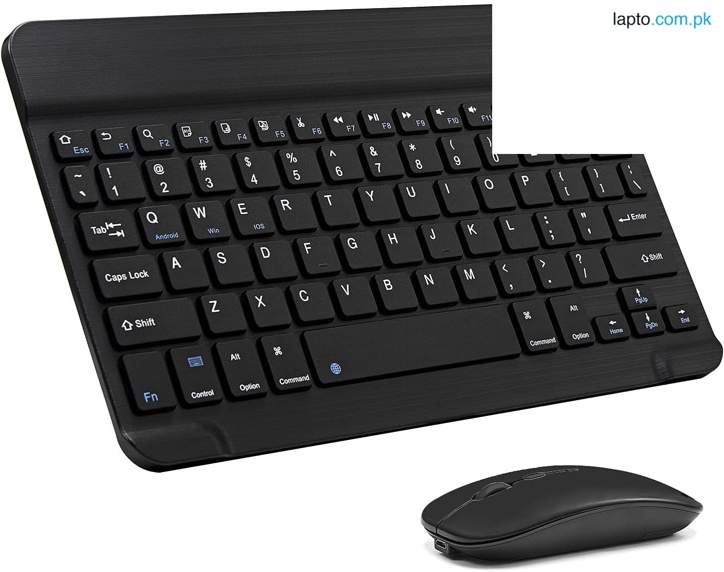 Rechargeable Bluetooth Keyboard and Mouse Combo Ultra-Slim Portable Compact Wireless Mouse Keyboard Set for Android Windows Tablet Cell Phone iPhone iPad Pro Air Mini, iPad OS/iOS 13 and Above