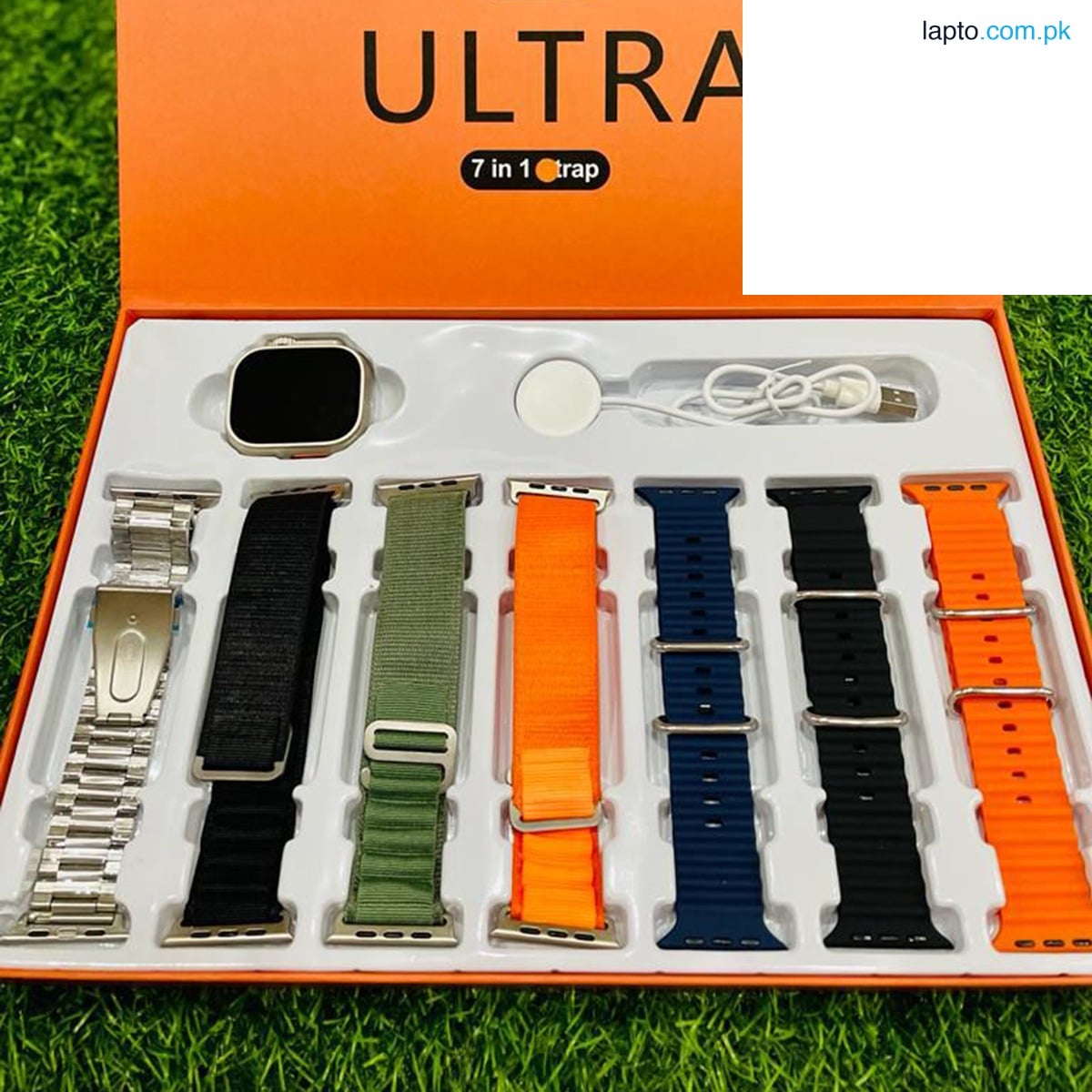 7 in 1 Smart Watch - 7 Straps Smart watch Ultra watch 8 for Gift - 7in1 Smart watch for Boys - 7 in 1 Ultra Smart watch for Girls - Ultra 7 in 1 strap - Smart watch with 7 straps - Smart watch 7 in 1 - Ultra Smart watch 7 straps - Smartwatch Ultra 8 watch