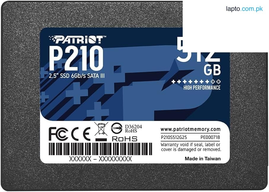 512GB Internal Solid State Drive - Reliable & Fast SSD for PC and Laptop
