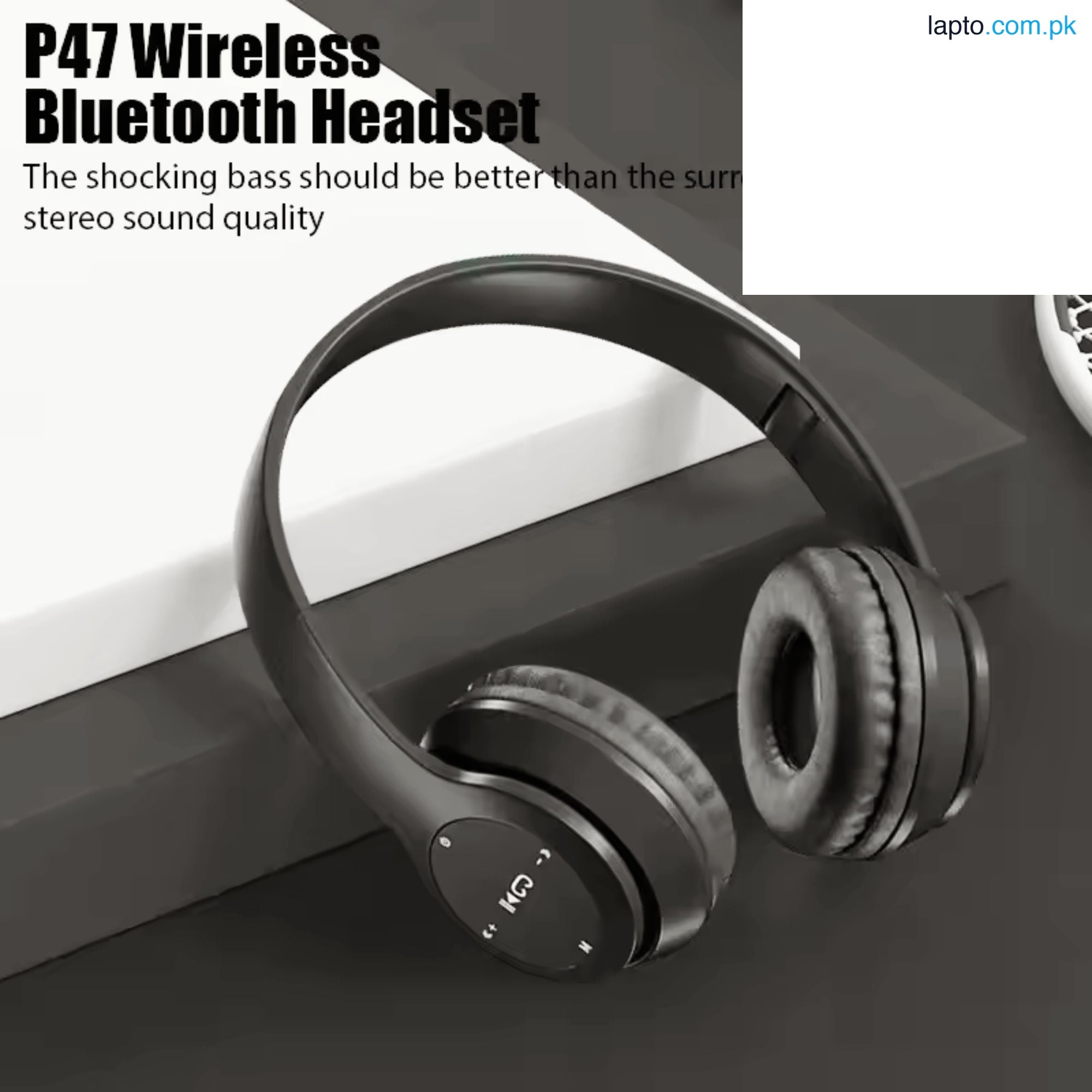 P47 Bluetooth 5.0 Wireless Headphones Foldable HIFI Stereo Bass Earphones with Microphone USB Adapter for iPhone Play