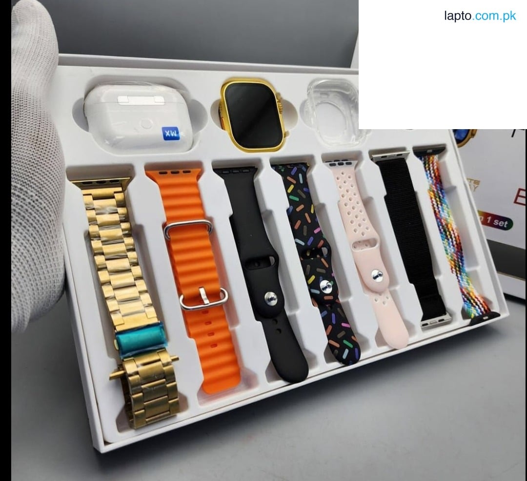 I20 Ultra Smart watch With Airpods Fitness tracker Health monitor Bluetooth Calling % Original Smart Watch