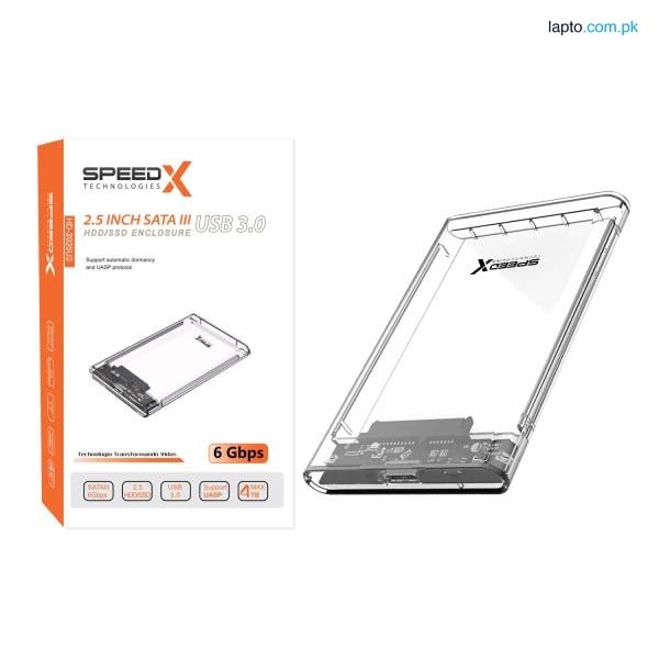 SPEEDX HD-2025U3 HDD CRYSTAL CASE 2.5 INCH 3.0