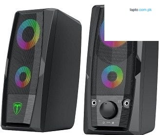 T-Dagger T-TGS550 2 x 3W 3.5mm RGB Speakers – Black