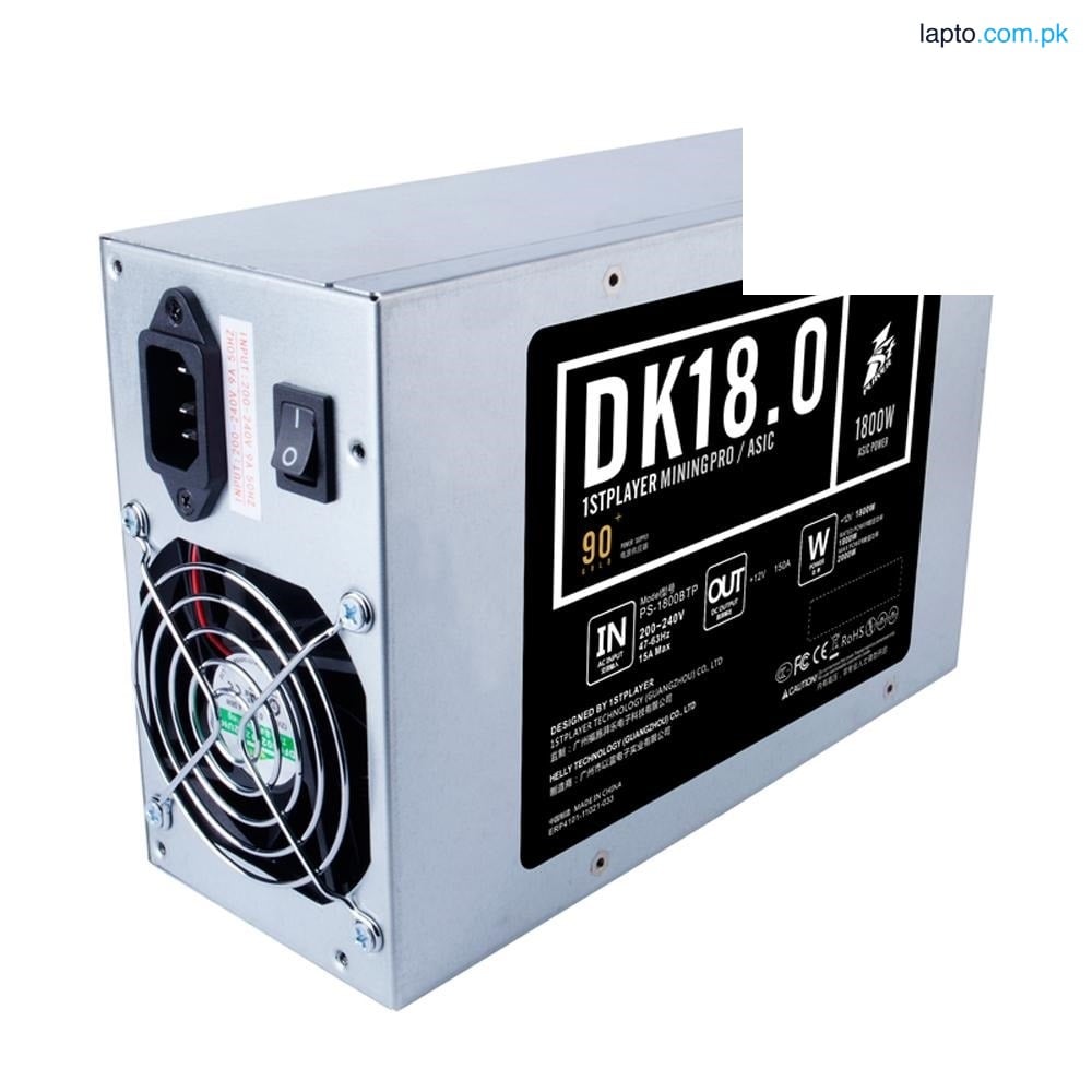 1st Player PS1800 DK 80+ Gold Non Modular PSU