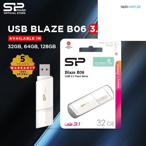 SILICON POWER BLAZE B06 3.2 USB 32GB SP032GBUF3B06V1W