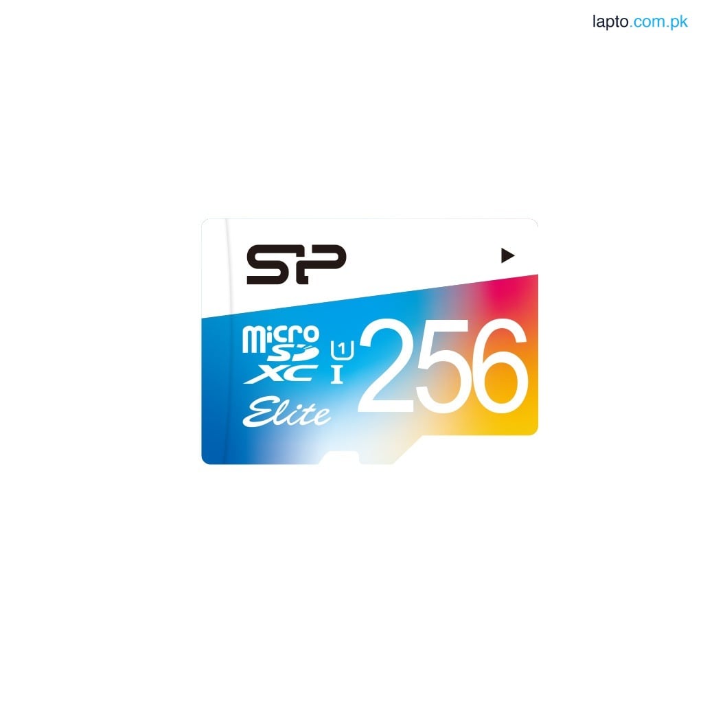 SILICON POWER UHS-I COLOUR MICRO CARD 256GB