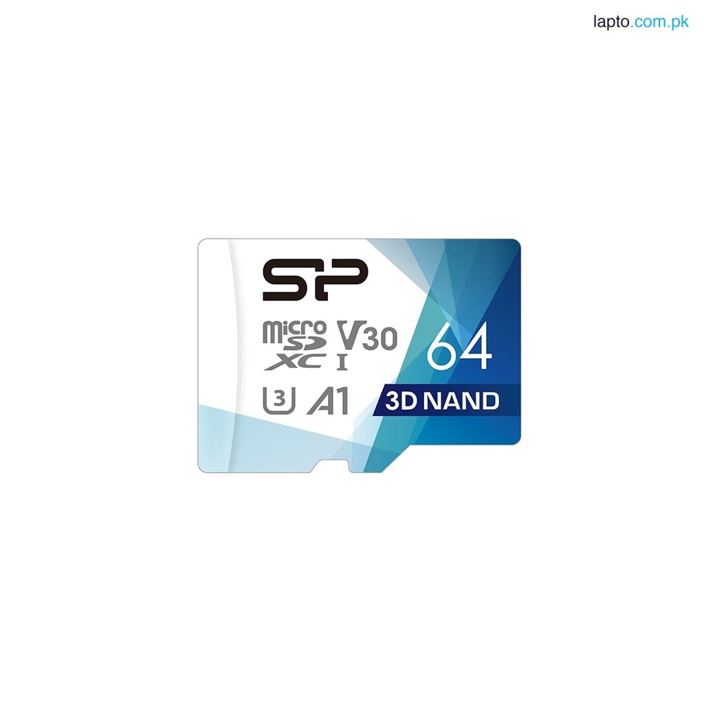 SILICON POWER SUPERIOR PRO U3 MICRO CARD (3D-NAND) 64GB