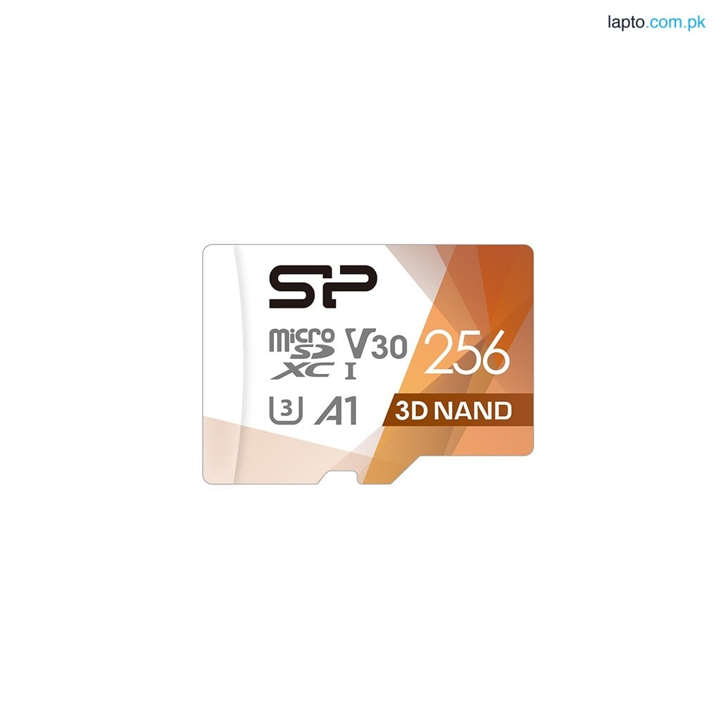 SILICON POWER SUPERIOR PRO U3 MICRO CARD (3D-NAND) 256GB
