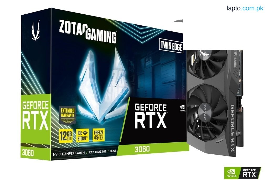 ZOTAC GAMING GeForce RTX 3060 Twin Edge ZT-A30600E-10M Graphics Card