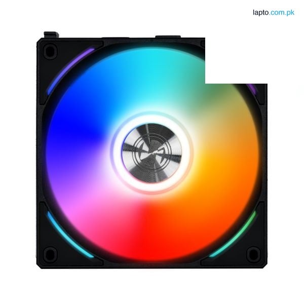 LIANLI UNI Fan AL 120 Single ARGB PWM 120mm 1900RPM Black - White