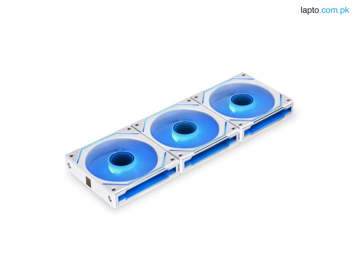 Lian Li Uni Fan SL-Infinity 120MM ARGB PC Case Fan White Triple-Pack