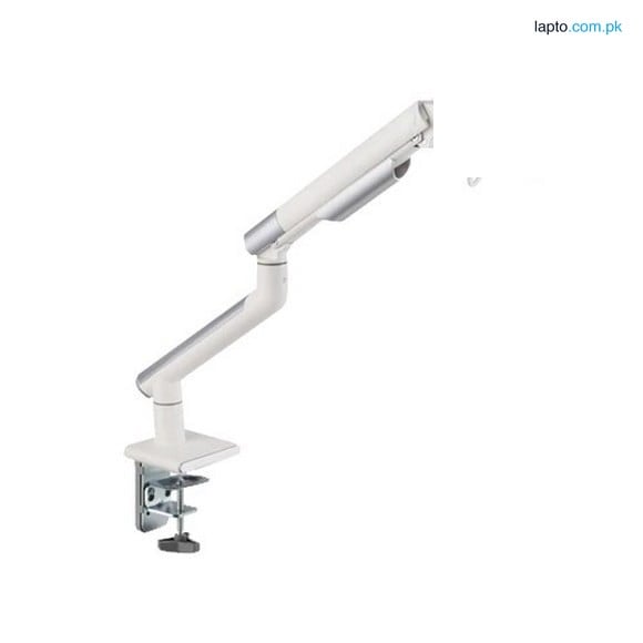 Twisted Minds TM-49-C06-W SINGLE MONITOR PREMIUM SLIM ALUMINUM SPRING-ASSISTED MONITOR ARM White - Grey