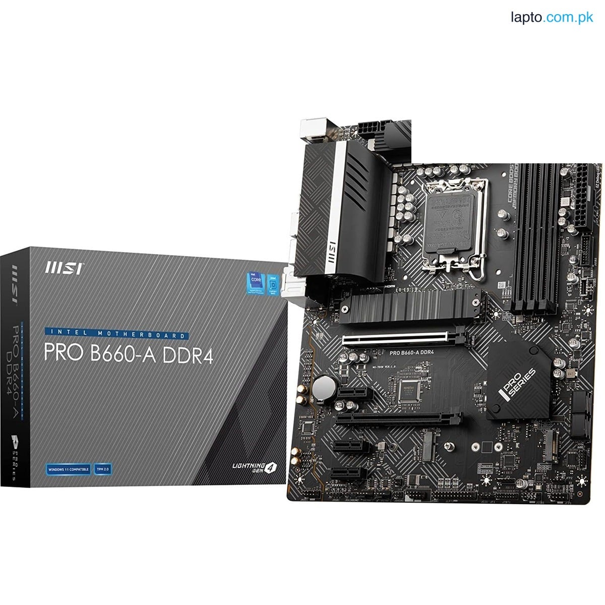 MSI Pro B660-A DDR4 ATX -Intel 12th Gen- Motherboard