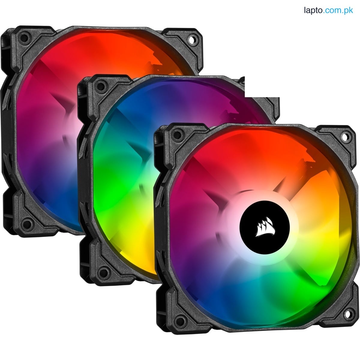 Corsair iCUE SP120 PRO CO-9050094-WW 120mm Triple Fan Kit with Lighting Node CORE