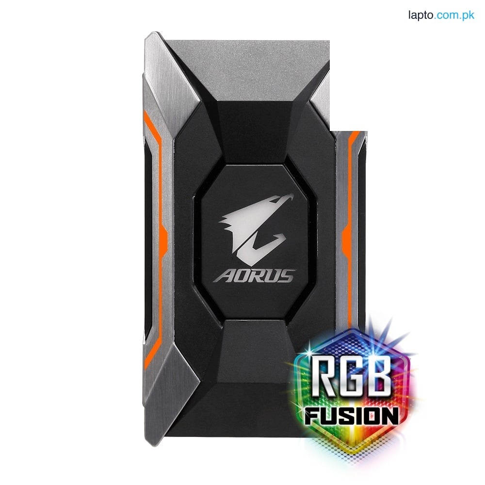 Gigabyte AORUS SLI HB bridge RGB Graphics Card (2 slot spacing)